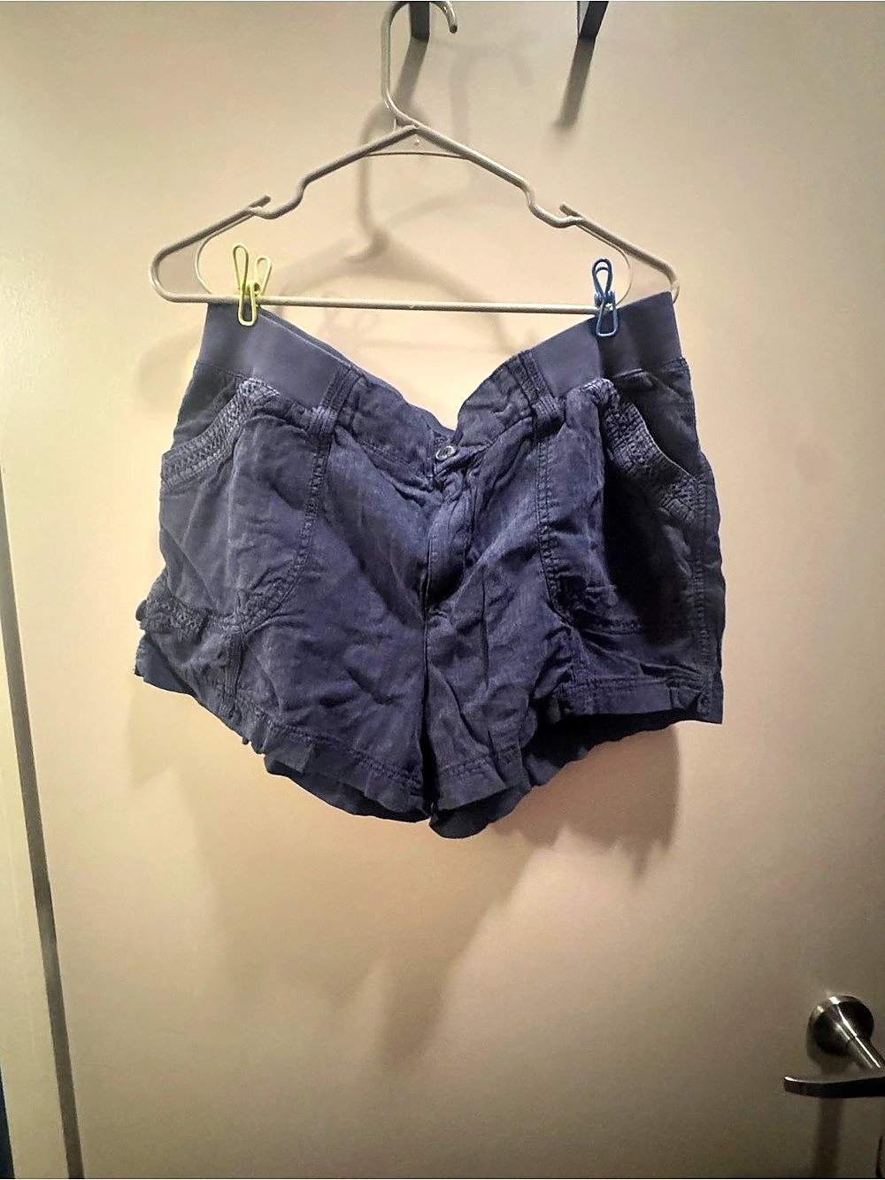 maurices Women's Cargo Shorts in Blue